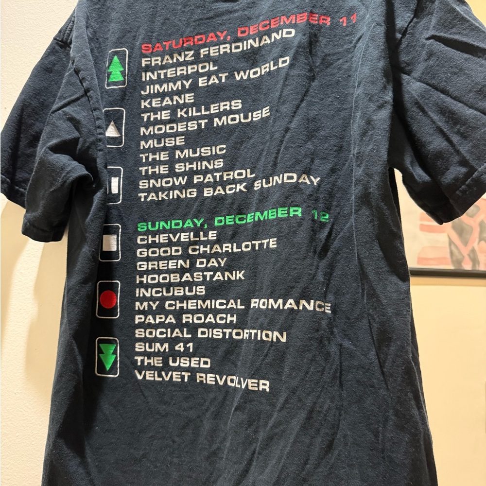 Vintage Men’s 2004 KROQ Acoustic Christmas Concert Short sleeve t-Shirt, M - Picture 3 of 5